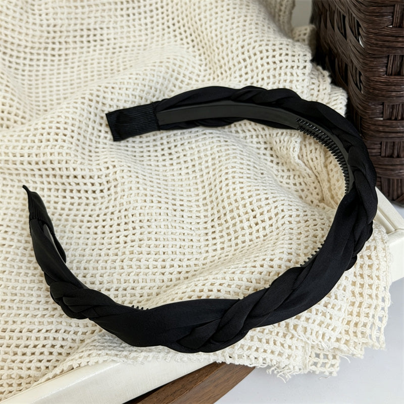 Fahsion Braided Twisted Headband with Teeth 6W6HBD313