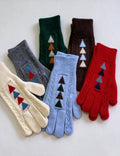 Jacquard Knit Finger Gloves - DippedShop Wholesale - #2915