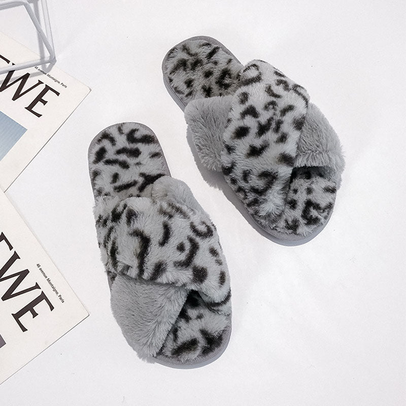 Plush Indoor Slippers - DippedShop Wholesale - #3171
