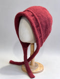 Knit Tie Up Earflap Beanie - DippedShop Wholesale - #9235