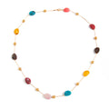 Resin Bead Long Necklace - DippedShop Wholesale - #5043
