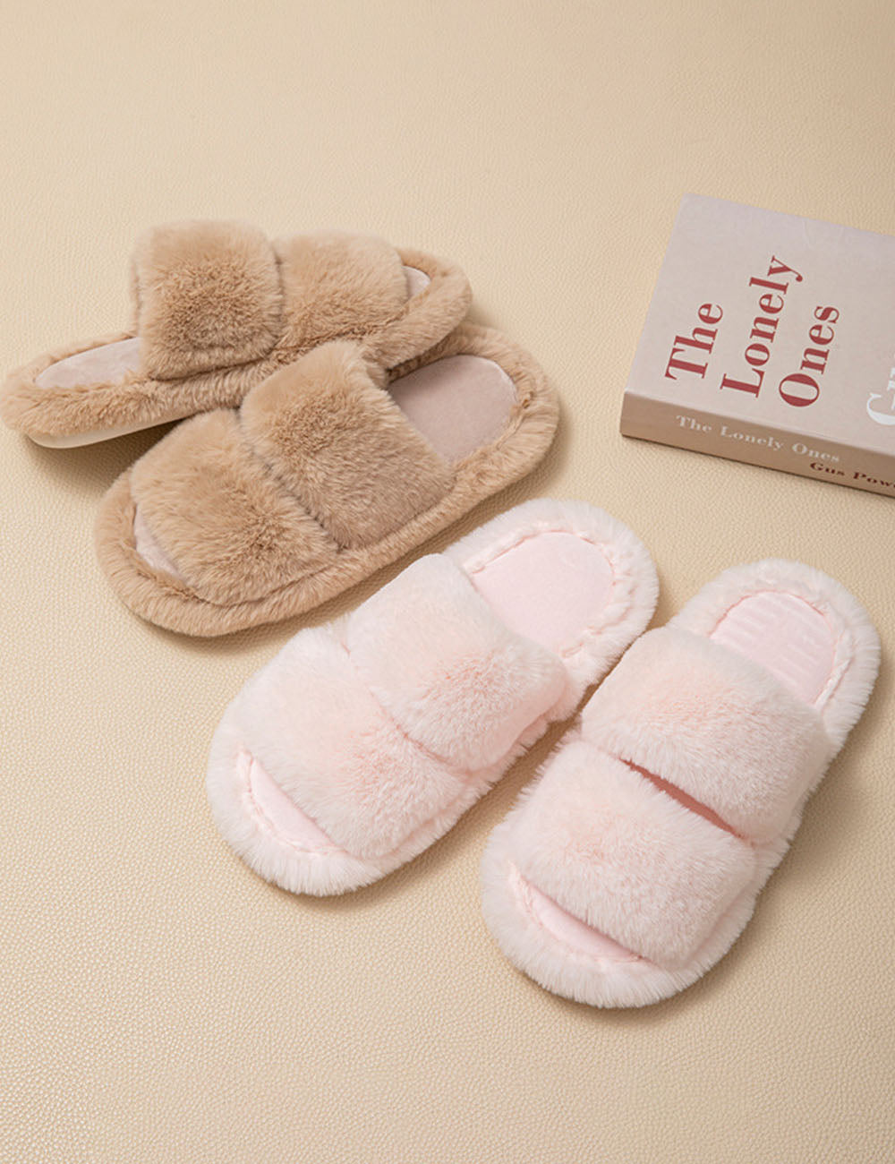 Fluffy Indoor Slippers - DippedShop Wholesale - #2515