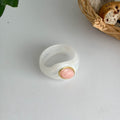 Natural Stones Irregular Weave Resin Bracelets 6W6JBR621