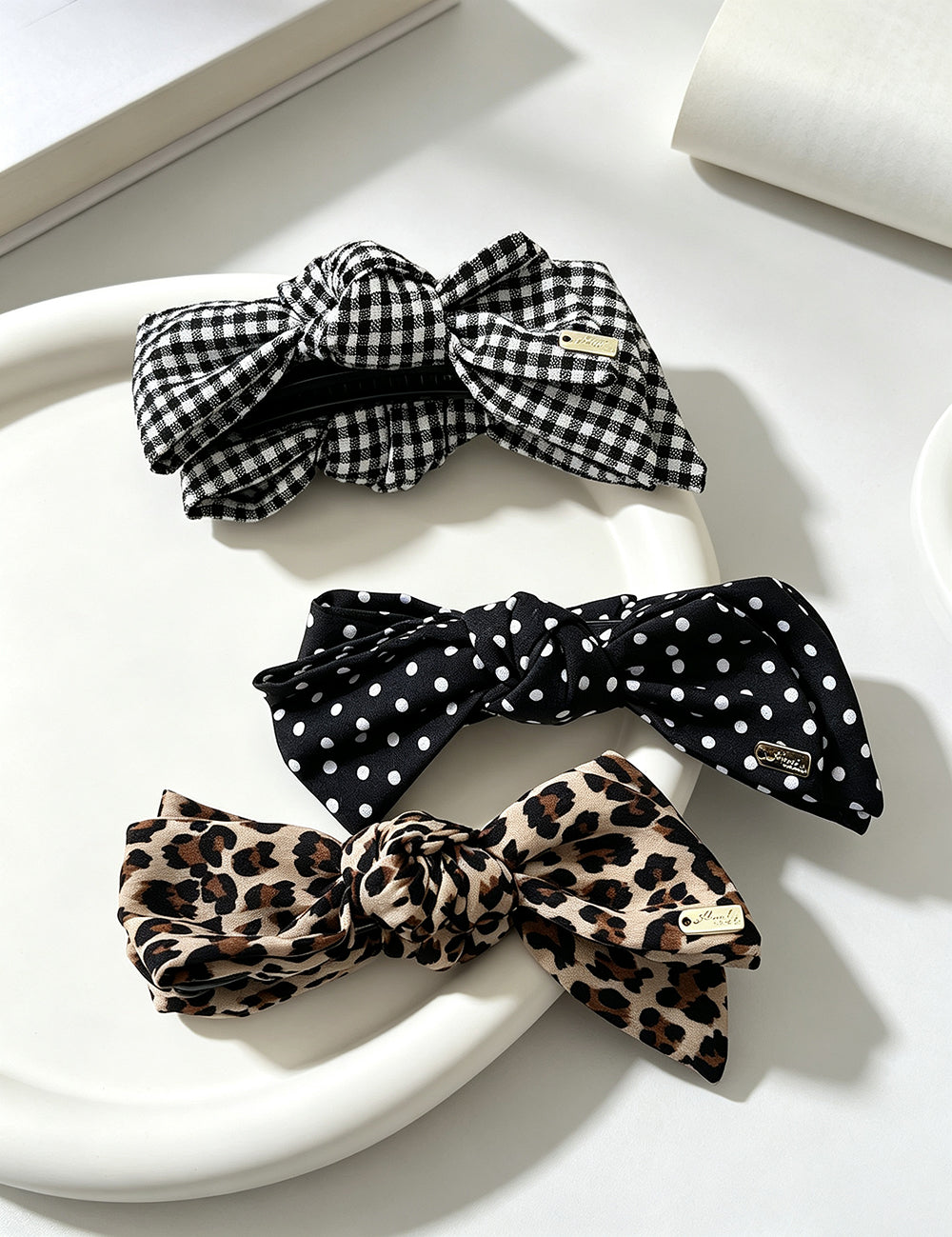 Trendy Leoaprd Print Vertical Banana Hair Clip 6W6HCP1670