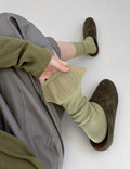 Mid-Calf Knit Socks - DippedShop Wholesale - #4915