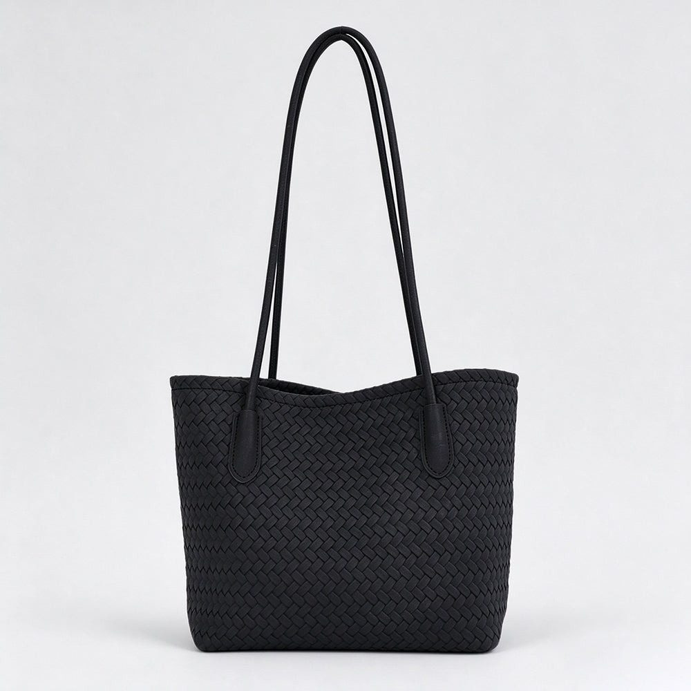 Vintage Woven Shoulder Bag With - DippedShop Wholesale - #6227