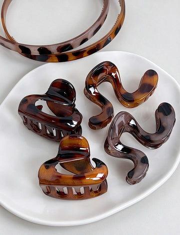 Geometric Hair Claw - DippedShop Wholesale - #0947