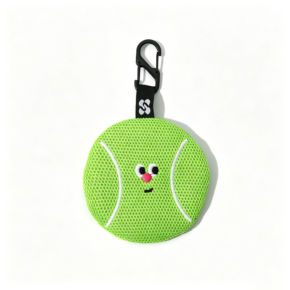 Funny Tennis Ball Mini Pouch Bag Charm 6W10BBC748