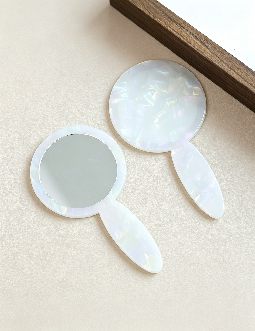 Chic Round Acetate Portable Ma - DippedShop Wholesale - #7923