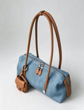 Vintage Denim Large Capacity Boston Shoulder Bag 6W10BBG2391