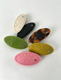 Solid Color Oval Rhinestones Duckbill Hair Clips 6W6HCP1238