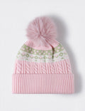 Jacquard Pompom Knit Beanie - DippedShop Wholesale - #2963