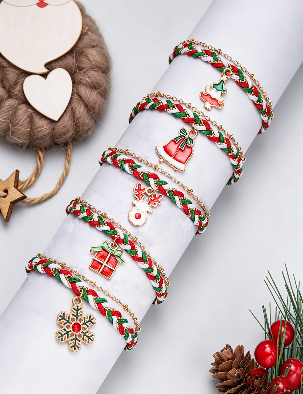 Christmas Tree Bracelets - DippedShop Wholesale - #3923