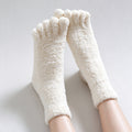 Plush Thermal Five Finger Socks - DippedShop Wholesale - #3299