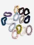 Simple Solid Color Ruffled Hair Scrunchies 6W6HSR325