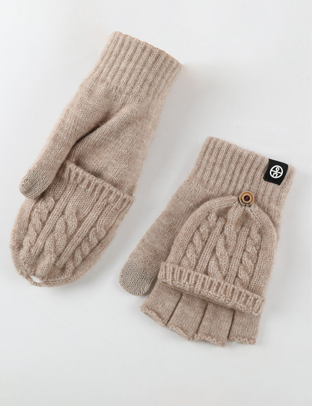 Convertible Fingerless Mittens - DippedShop Wholesale - #3987