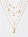Multi-Layered Long Necklace - DippedShop Wholesale - #3779