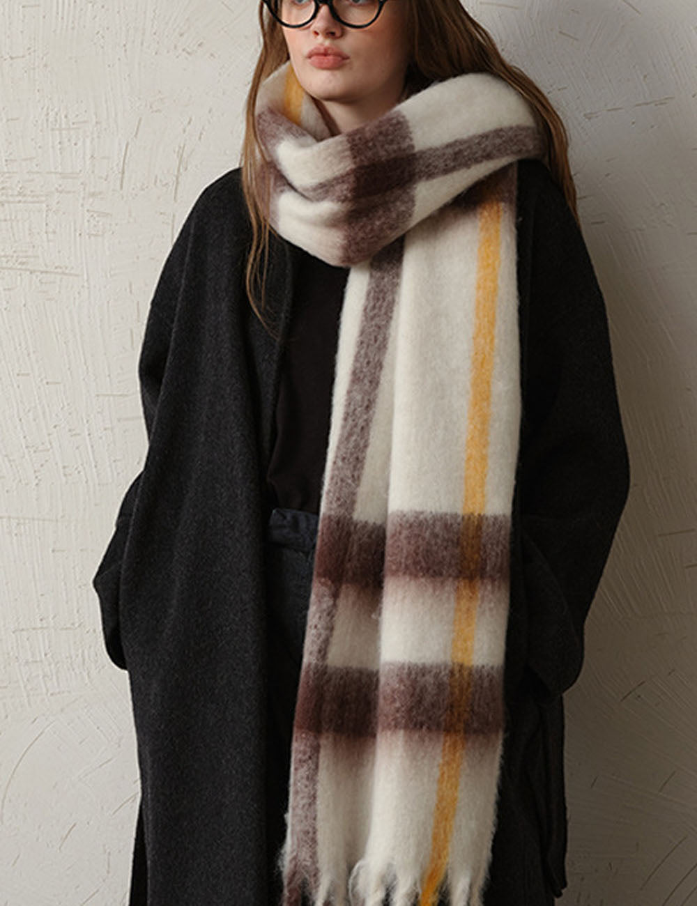 Vintage Imitation Cashmere Scarf - DippedShop Wholesale - #9859