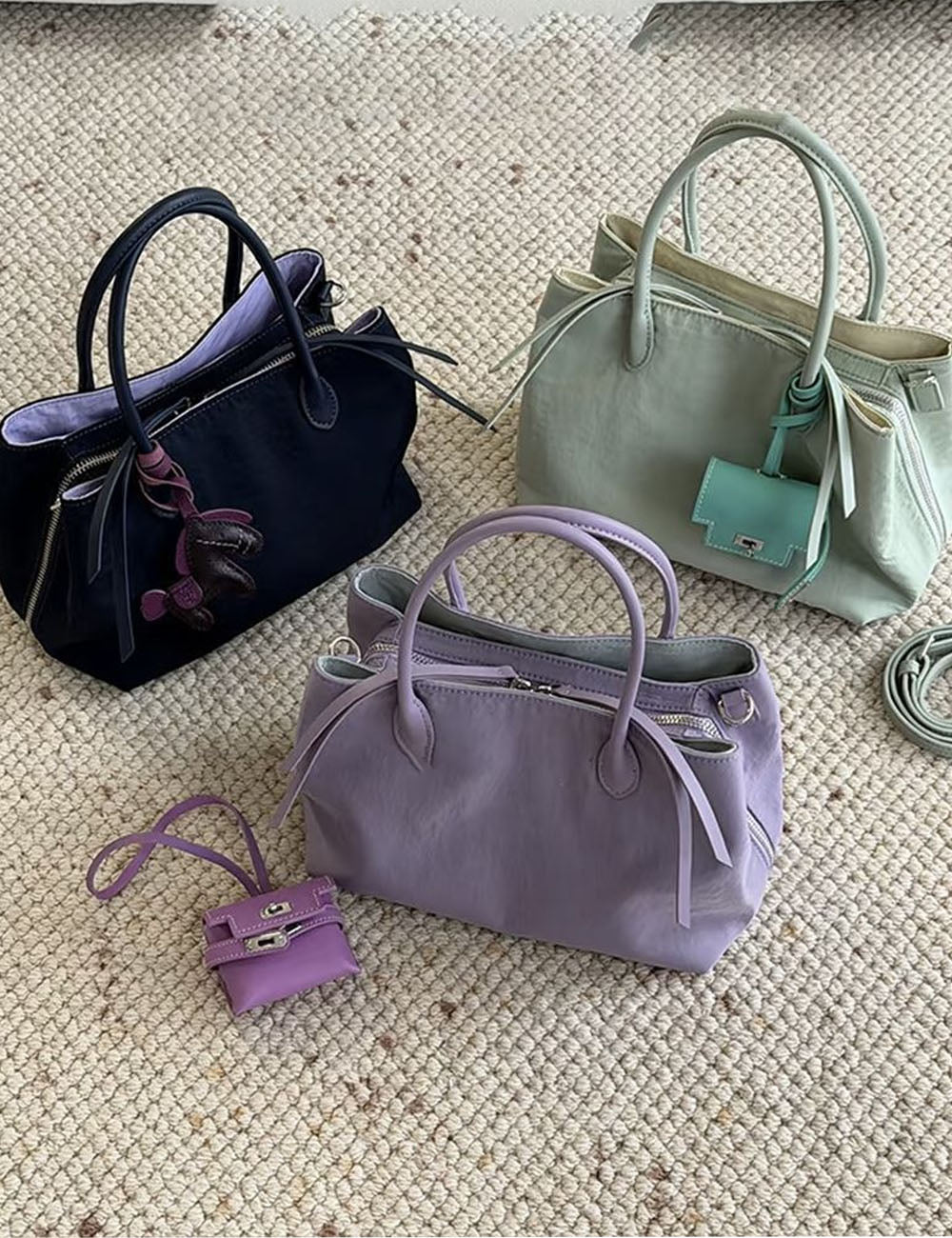 Color Block Crossbody Bag - DippedShop Wholesale - #5427