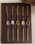 Oval Dial Bracelet Watch - DippedShop Wholesale - #2291