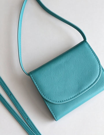 Solid Color Minimalist Card Holder Wallet 6W10BWB309