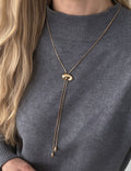 Bean Pendant Necklace - DippedShop Wholesale - #3203