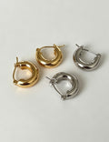 Hollow Thick Hoop Earrings - DippedShop Wholesale - #1683