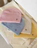 Slouchy Solid Color Warm Knit Beanie Hat 6W6HAT659