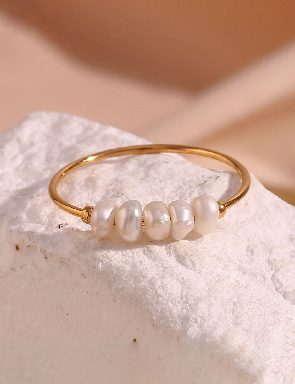 Baroque Pearl Ring - DippedShop Wholesale - #0067