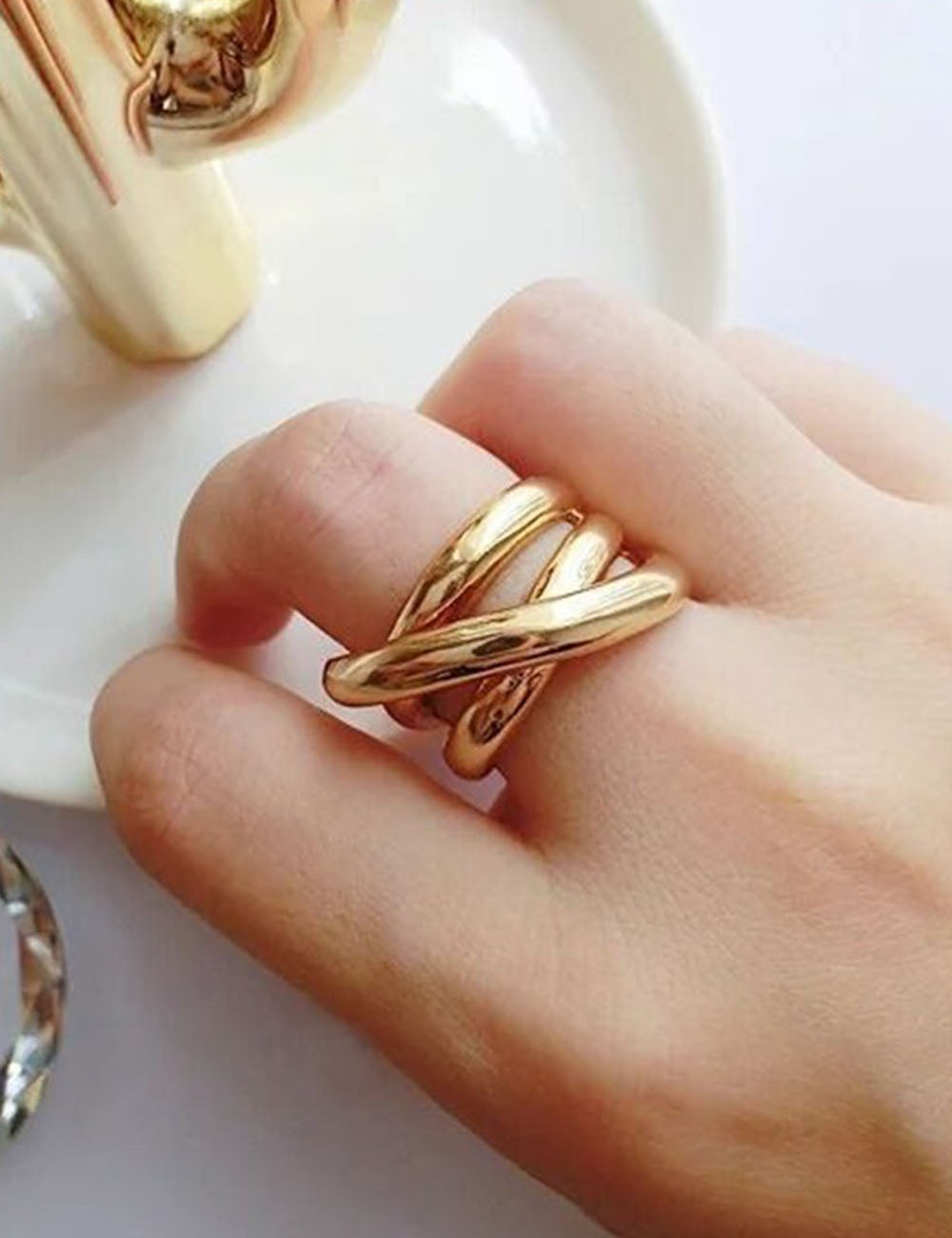Multi Layer Wrap Ring - DippedShop Wholesale - #4883
