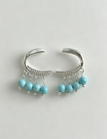 Boho Beaded Tassel Stud Earrings - DippedShop Wholesale - #7123