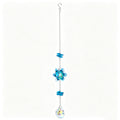 Cute Flower Crystal Bead Window Hanging Suncatcher 6H7HLS197