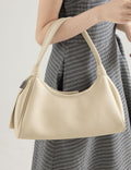 Minimalist Solid Color Knot PU Underarm Bag 6W10BBG1382