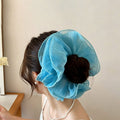 Fresh Solid Color Multi Layered Mesh Scrunchies MK2BW6W6HSR58