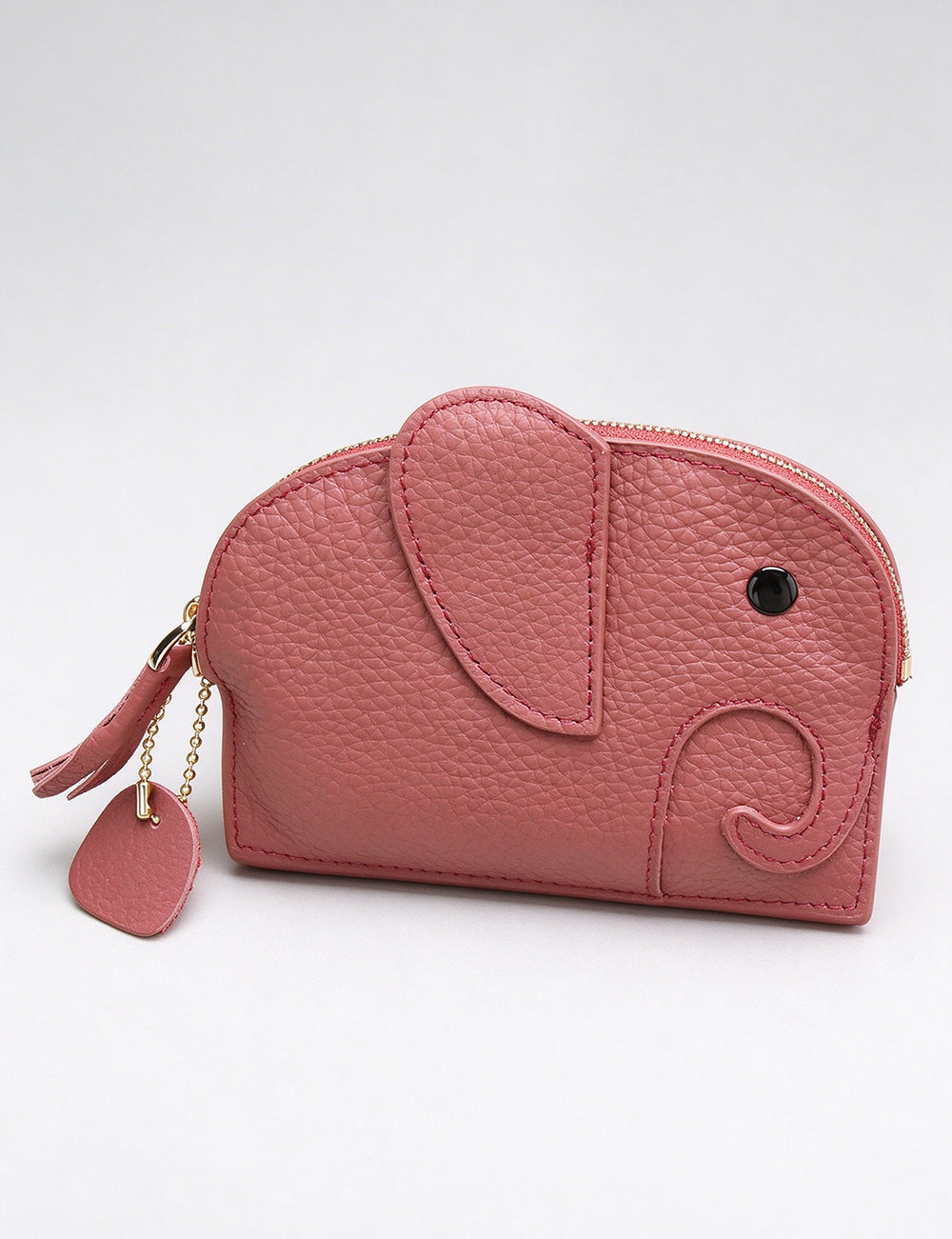 Cute Elephant Leather Mini Coin Purse 6W10BWB303