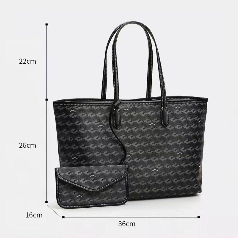 Fashion Color Block Large Capacity Tote Bag 6W10BBG1977