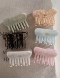 French Tortoise Shell Acetate Hair Claw Clips I6W6HCP1297
