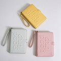 Embossed Leather Wristlet Wallet - DippedShop Wholesale - #6035