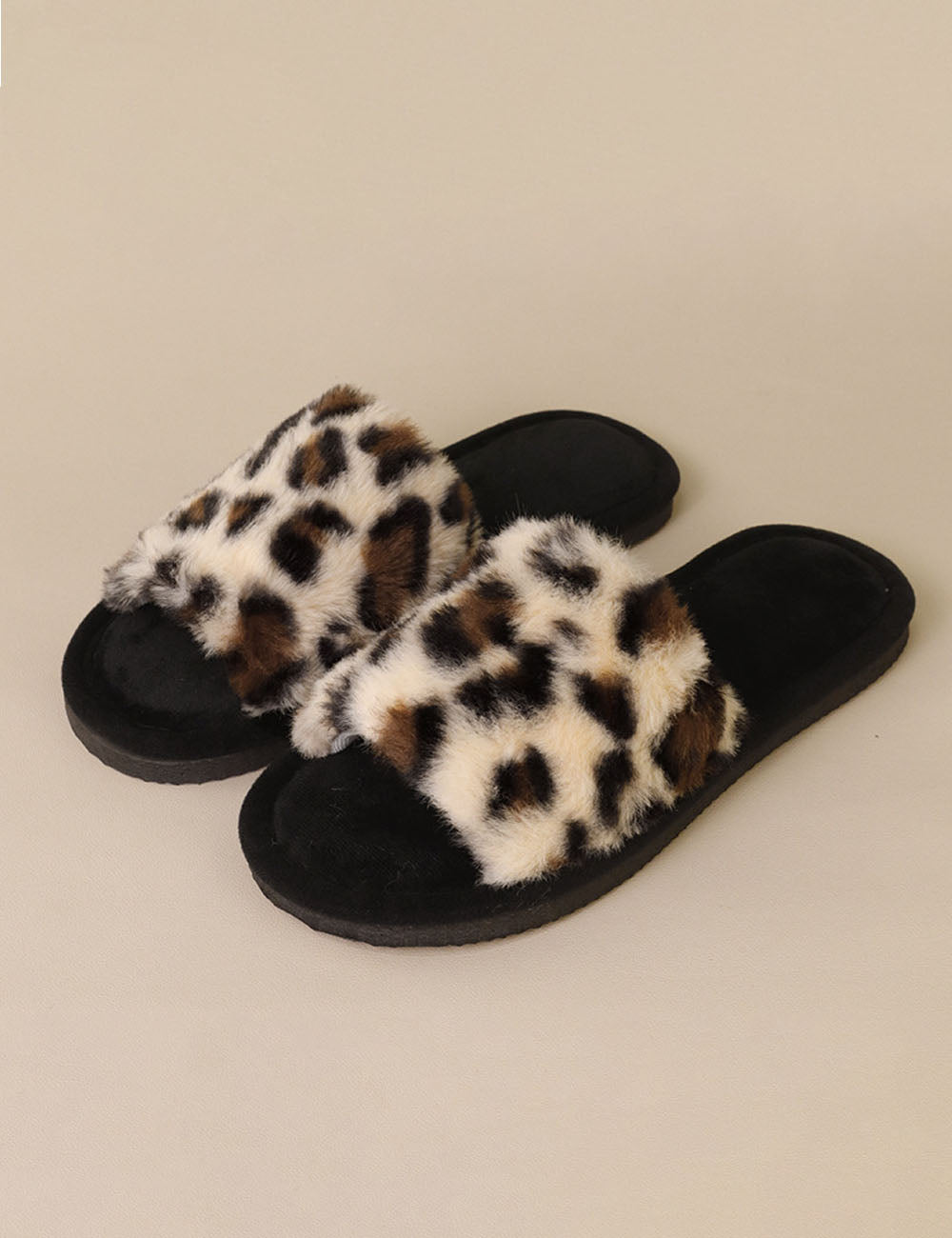 Plush Open Toe Slippers - DippedShop Wholesale - #0003