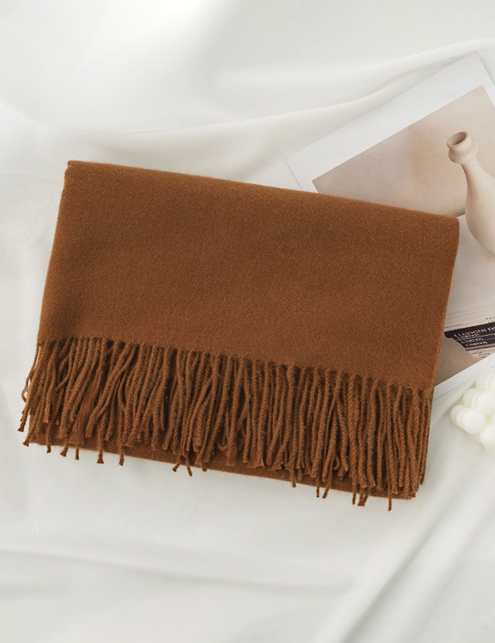 Warm Tassel Scarf - DippedShop Wholesale - #7667