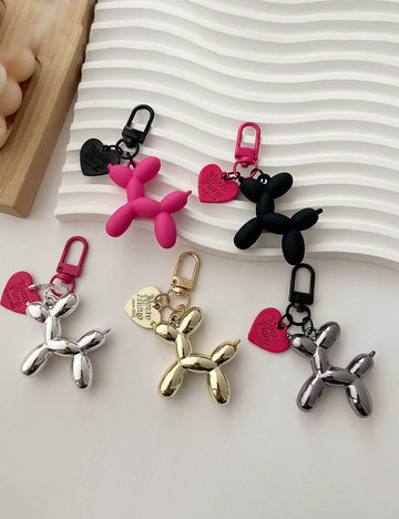 Funny Balloon Dog Keychain Bag Charm 6W10BBC416