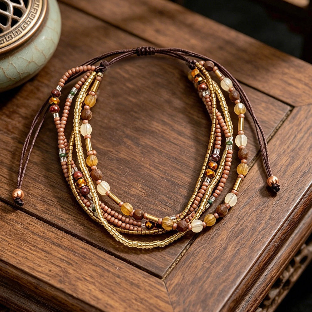 Stackable Beaded Bracelet - DippedShop Wholesale - #9955