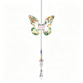 Colorful Butterfly Heart Crystal Hanging Sun Catcher 6H7HLS211