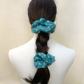 Sweet Floral Print Ruffled Scrunchies 6W6HSR496