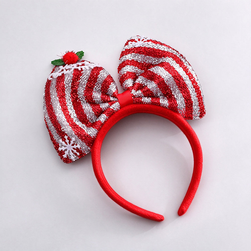 Glitter Sequin Bow Headband - DippedShop Wholesale - #3443