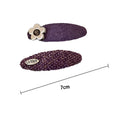 Rhinestone Flower Hair Pin - DippedShop Wholesale - #7411