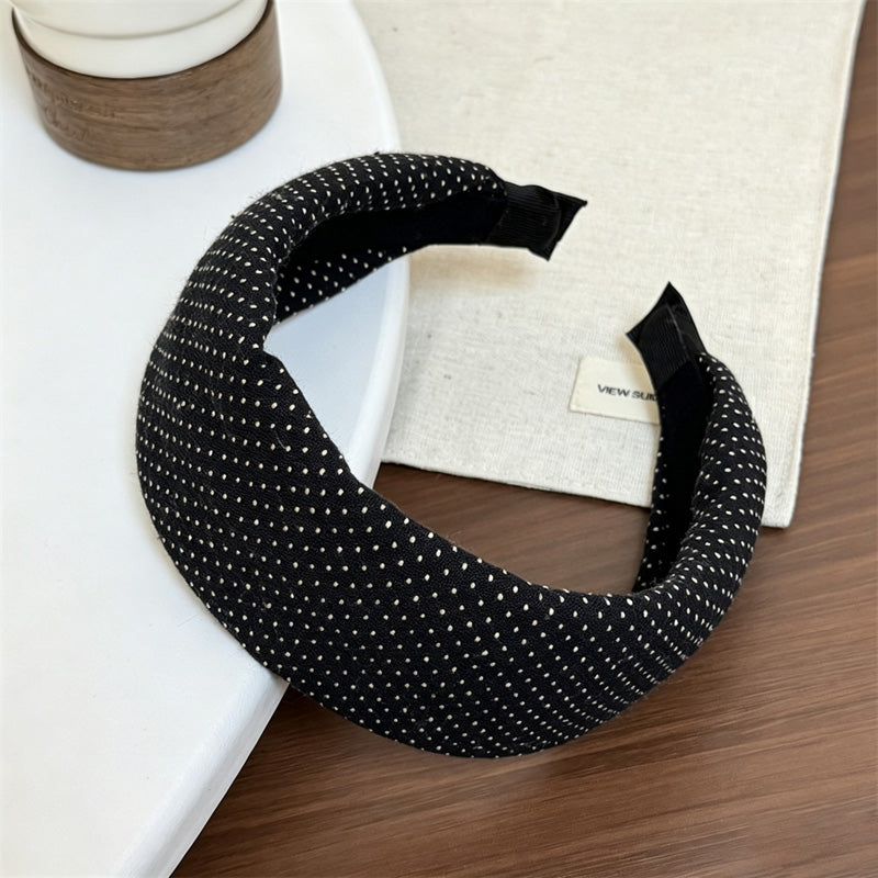 Trendy Polka Dots Non-Slip Wide Headband 6W6HBD317