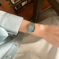 Square Analog Quartz Wrist Watch - DippedShop Wholesale - #7379