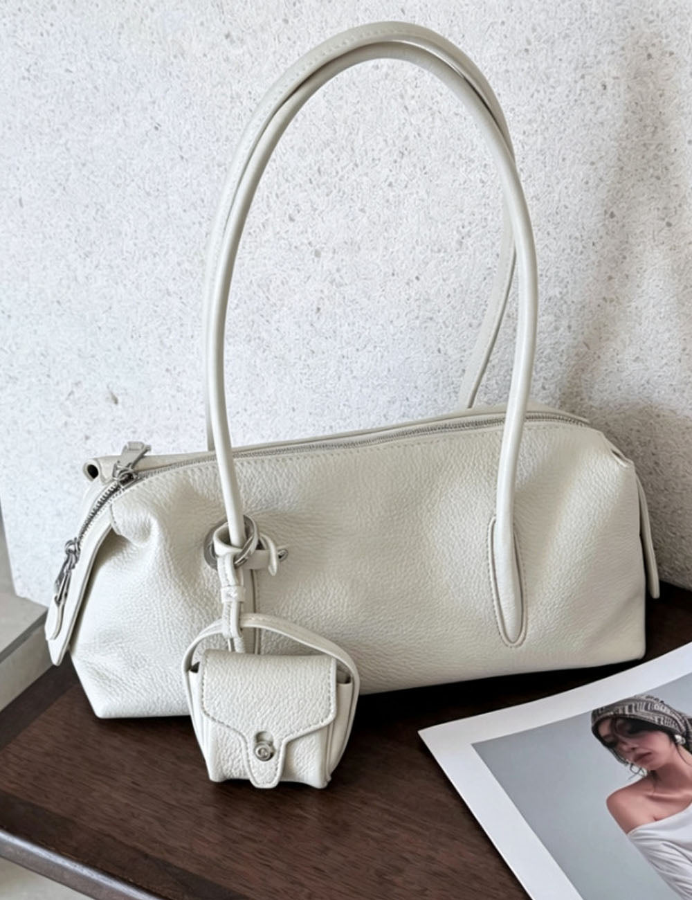 Minimalist PU Underarm Bag - DippedShop Wholesale - #4963