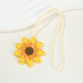 Sunflower Pendant Bag Charm - DippedShop Wholesale - #2195